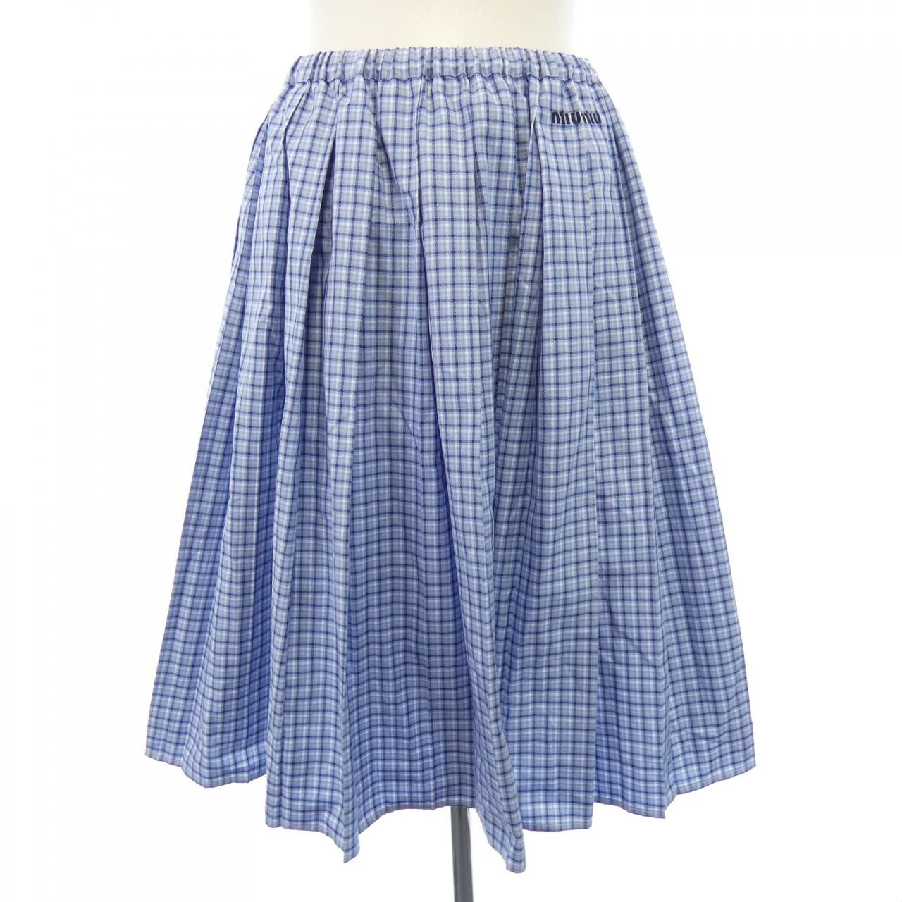 ミュウミュウ MIU MIU M6228 S000 142L スカート