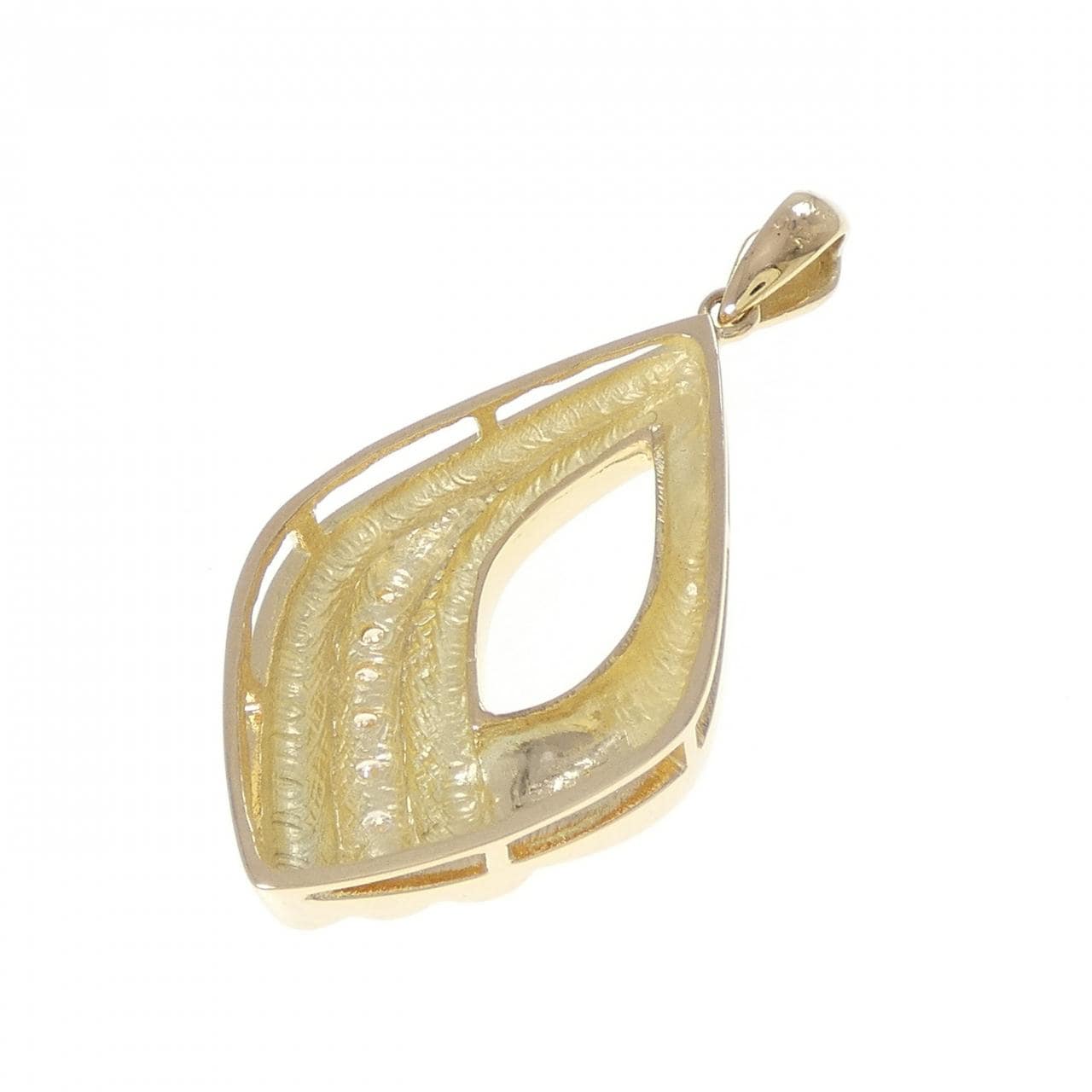 K18YG ダイヤモンド ペンダント 0.12CT