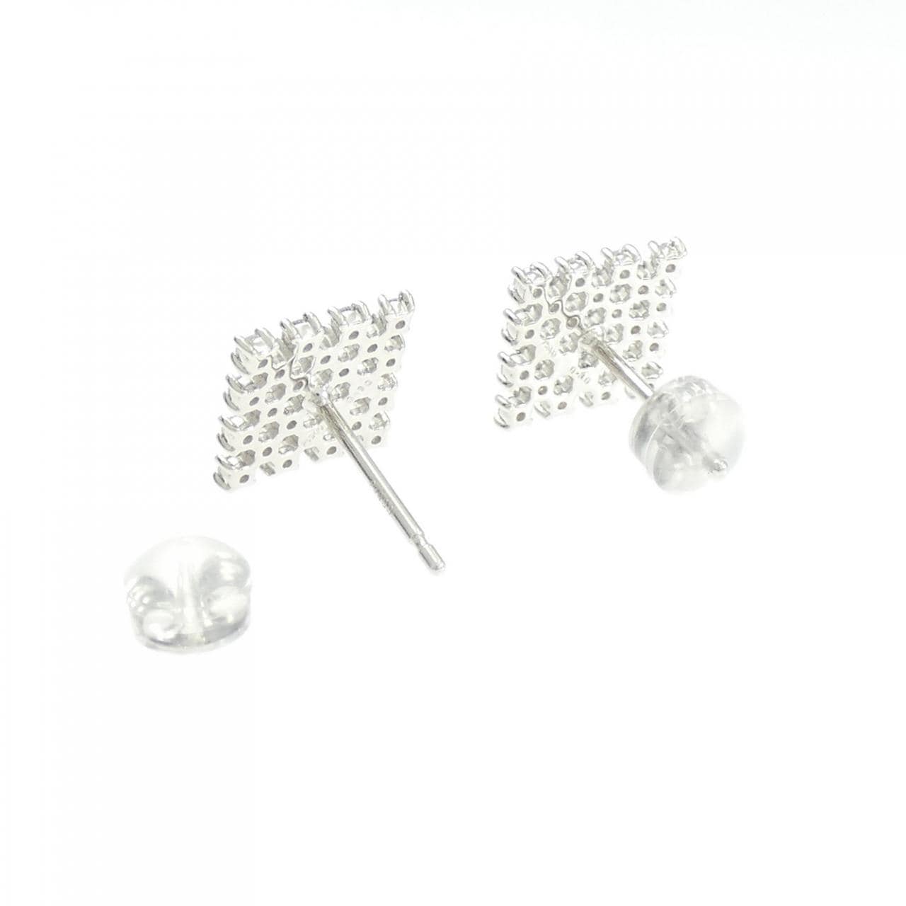 PT900 ダイヤモンド ピアス 0.60CT