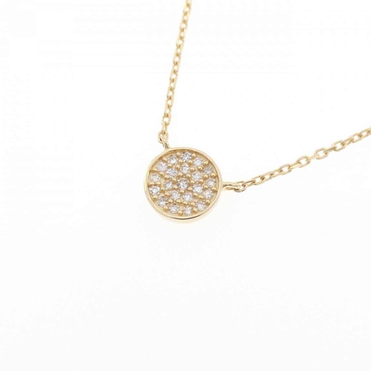 アガット ダイヤモンド ネックレス 0.04CT