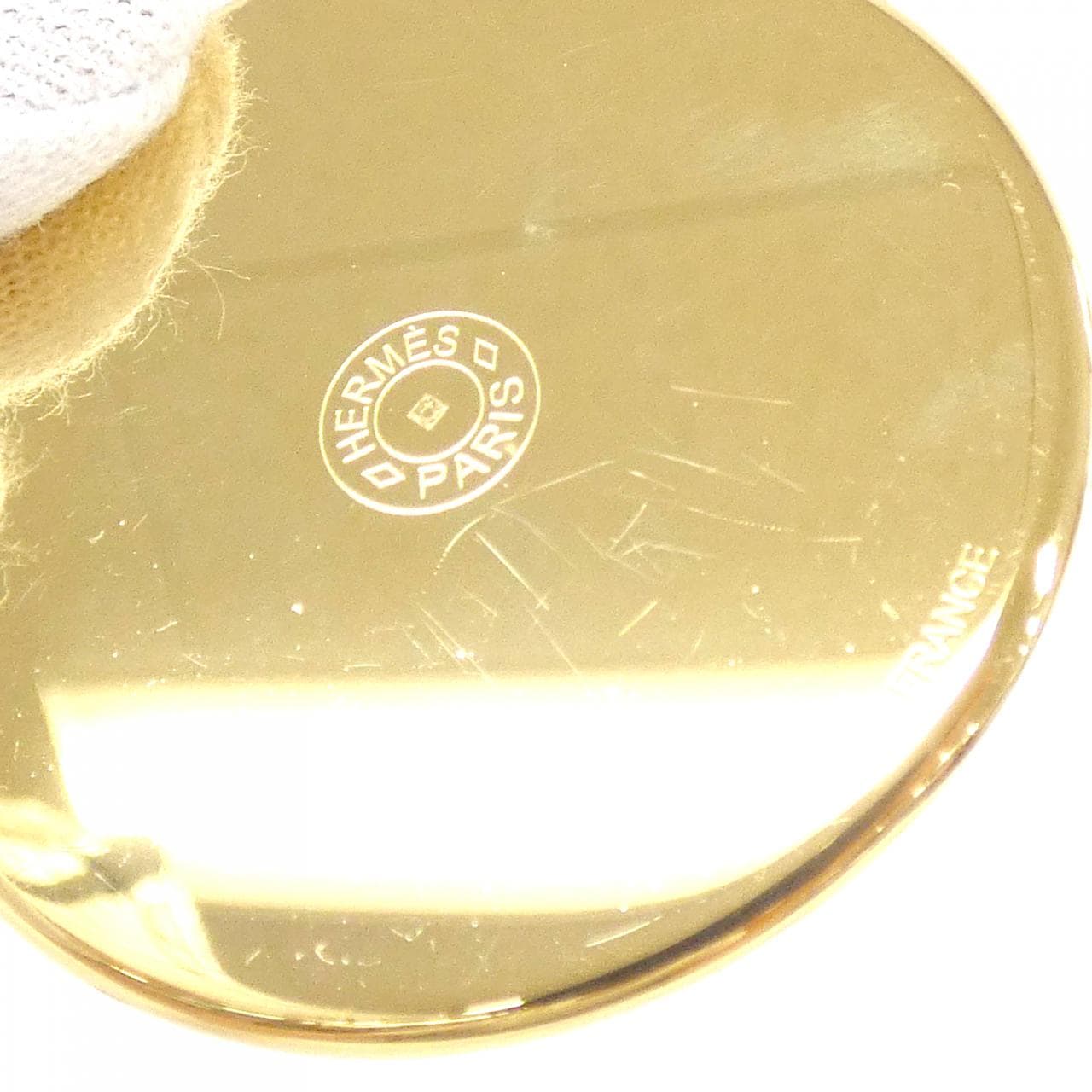 エルメス QUADRIGE メダイユ GM 972311FP ネックレス