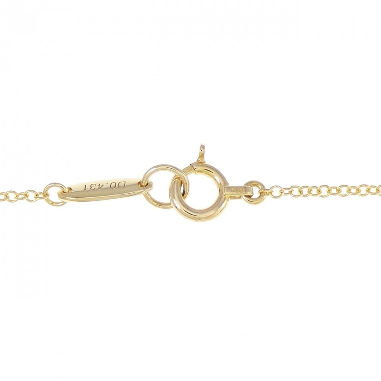 K18YG ダイヤモンド ネックレス 0.431CT