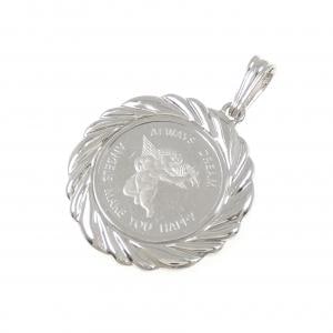 PT900(枠) コイン ペンダント