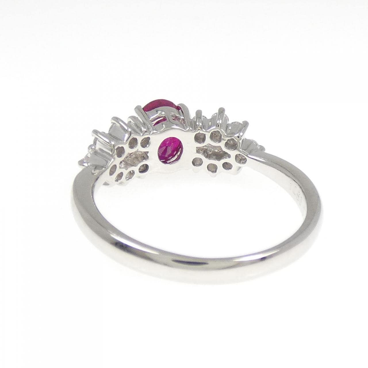 PT900 ルビー リング 1.086CT