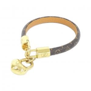 ルイヴィトン モノグラム ブレスレット クレイジーインロック 17cm M6451F ブレスレット