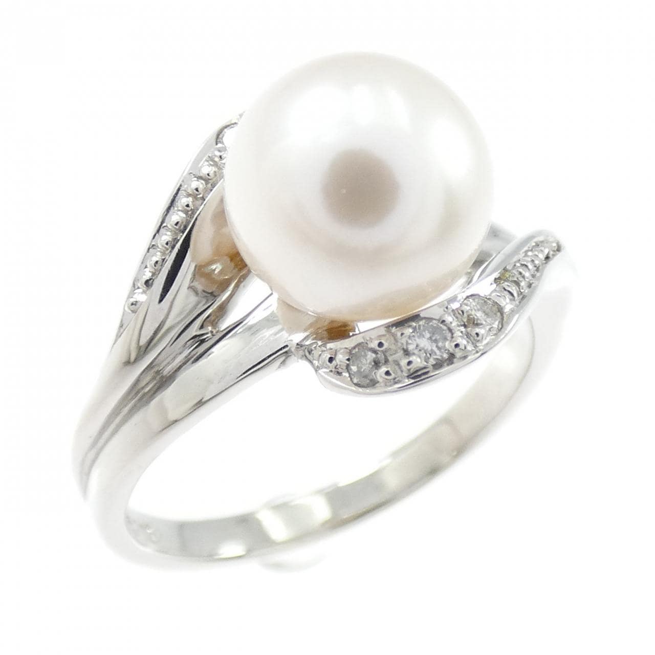 PT900 Akoya珍珠戒指 7.8毫米