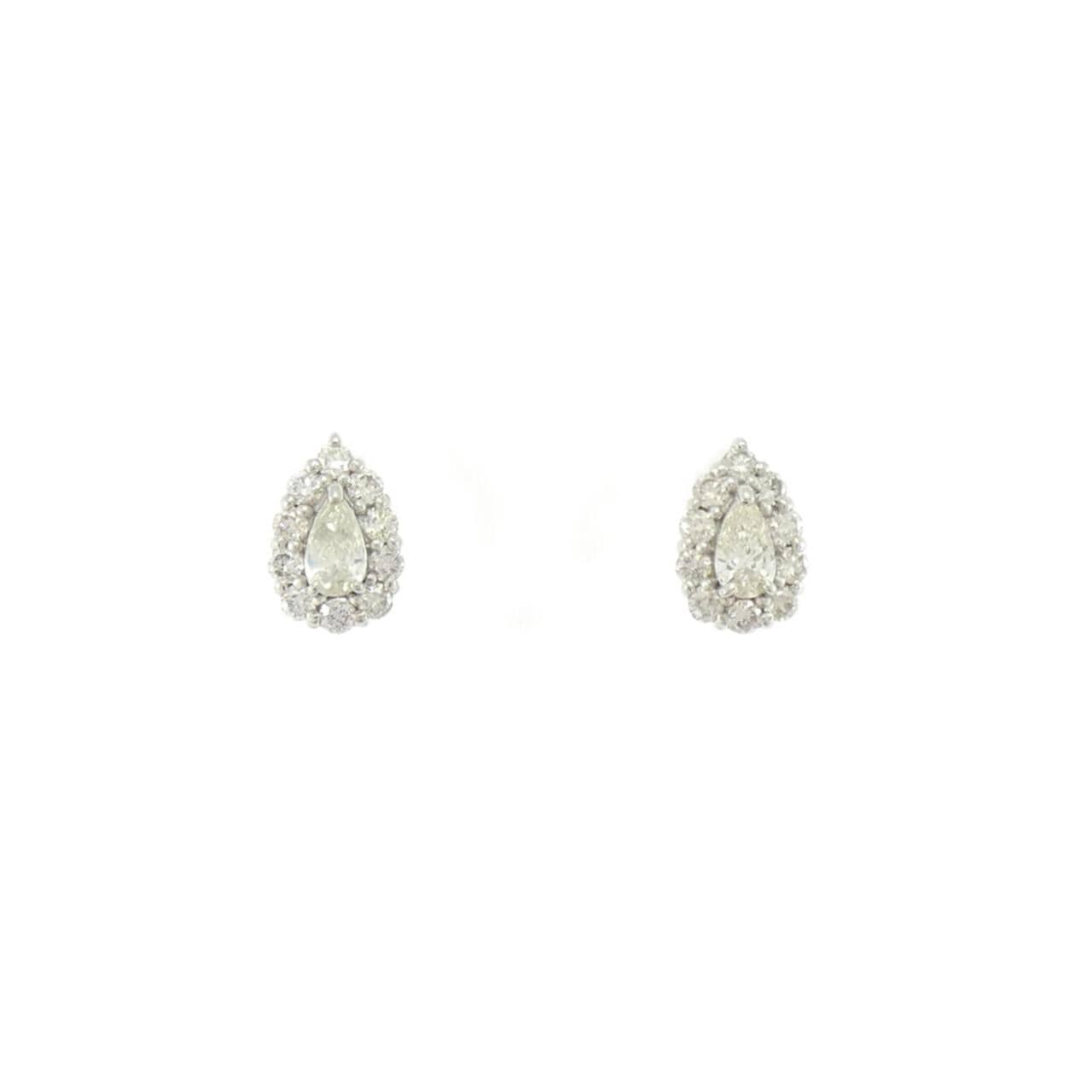 【新品】PT900 ダイヤモンド ピアス 0.30CT