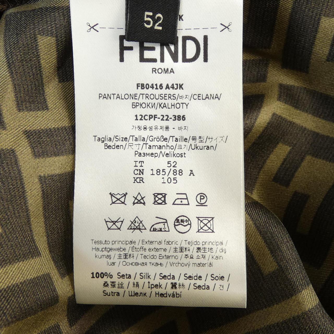 フェンディ FENDI FB0416 A4JK パンツ