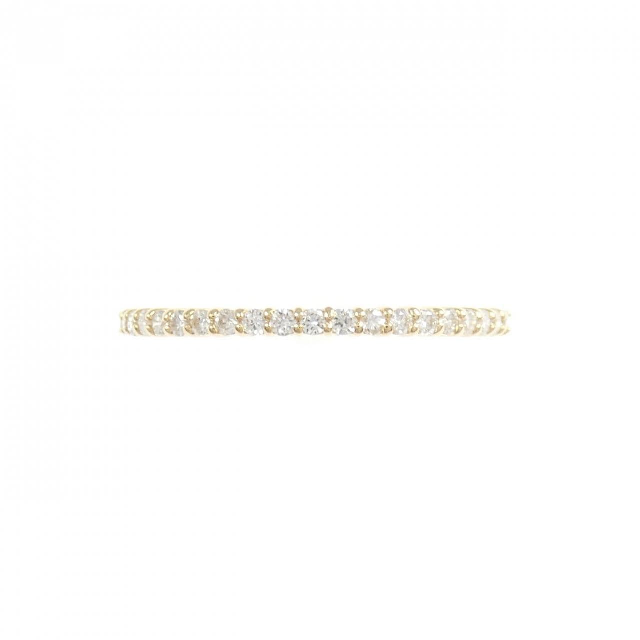 【リメイク】K18YG ダイヤモンド リング 0.20CT