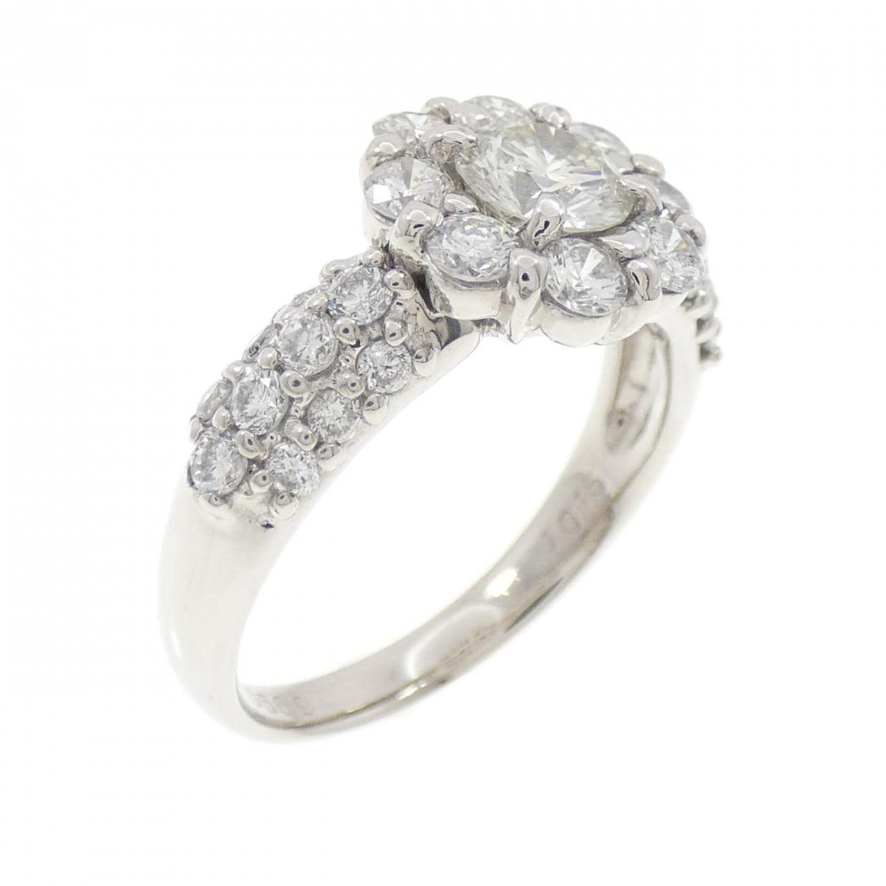 PT900 ダイヤモンド リング 0.569CT K VS2 EXT