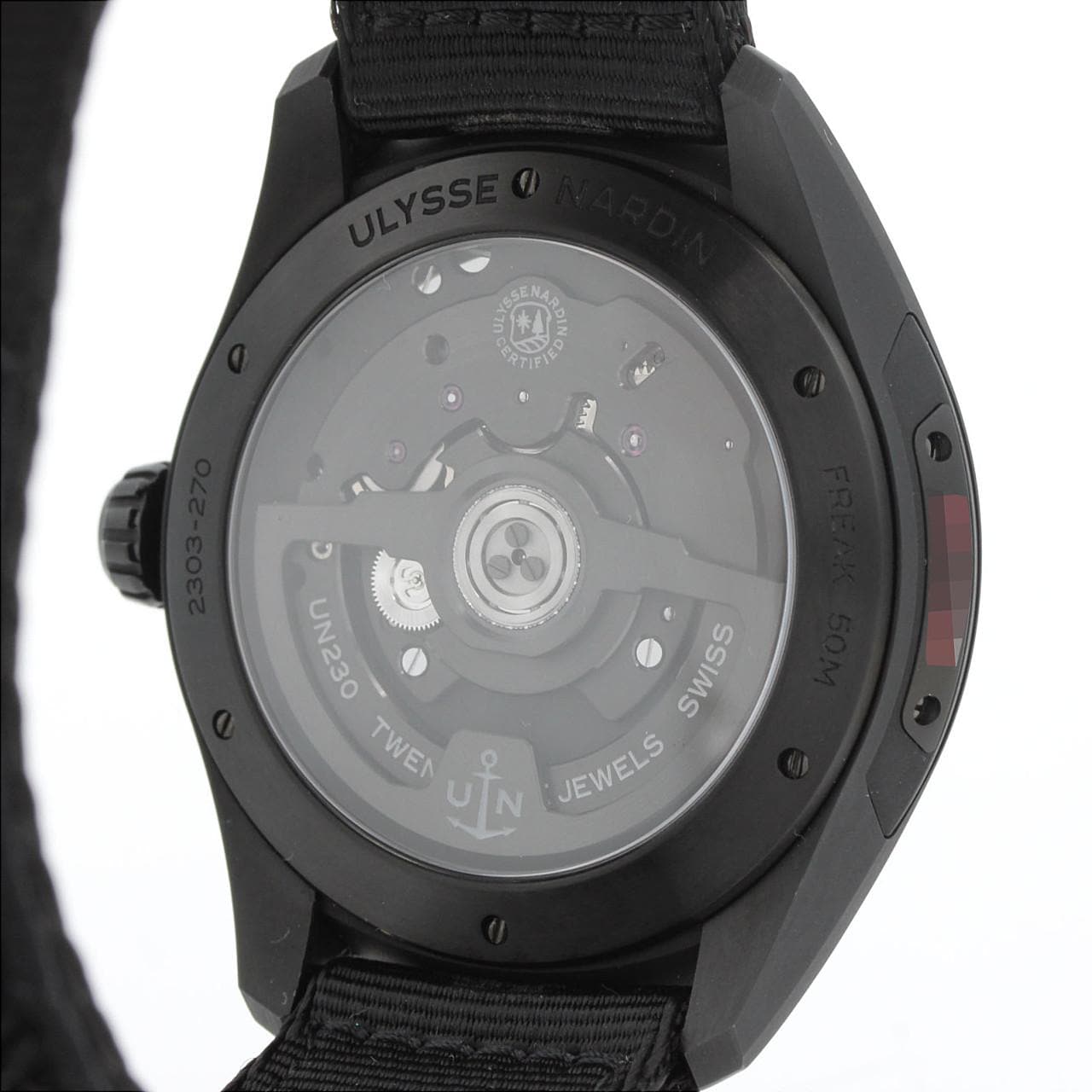 ユリス･ナルダン フリークX 2303-270/BLACK TI 自動巻