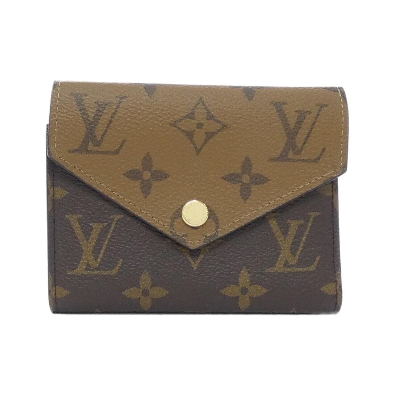 ルイヴィトン モノグラム リバース ポルトフォイユ ヴィクトリーヌ M81557 財布