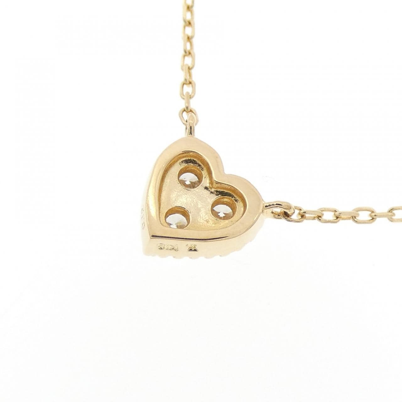 ヴァンドーム ダイヤモンド ネックレス 0.12CT