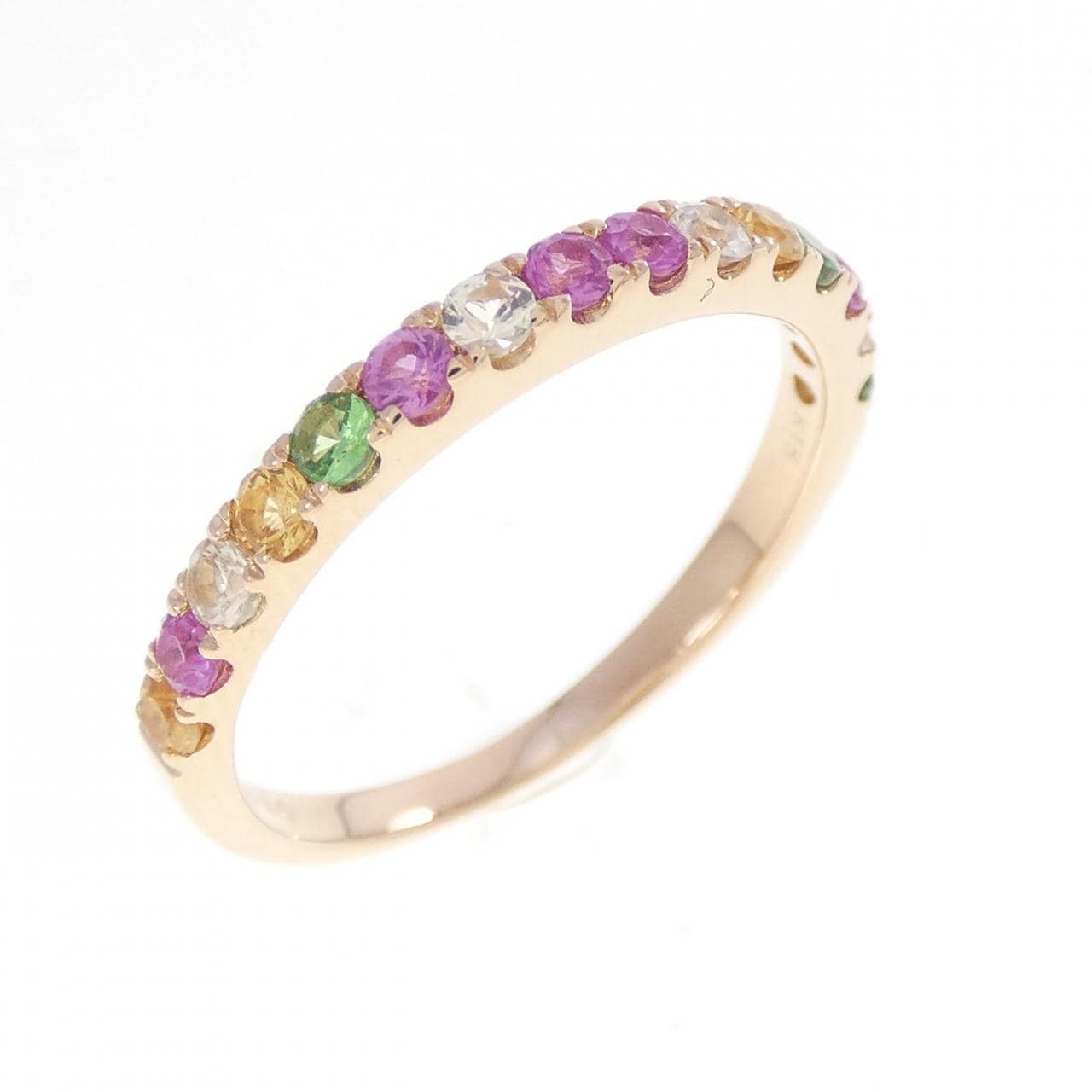 K18PG サファイヤ リング 0.45CT