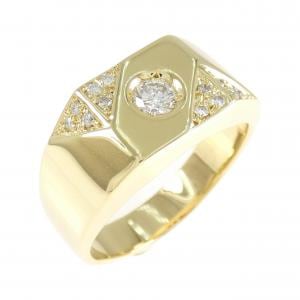 K18YG ダイヤモンド リング 0.23CT