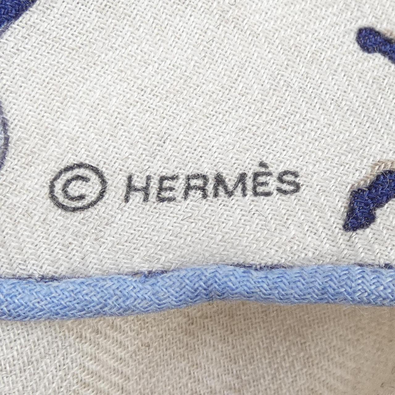 エルメス HERMES THE PARADE　ザ パレード 432512T LOS CACH GM ショール