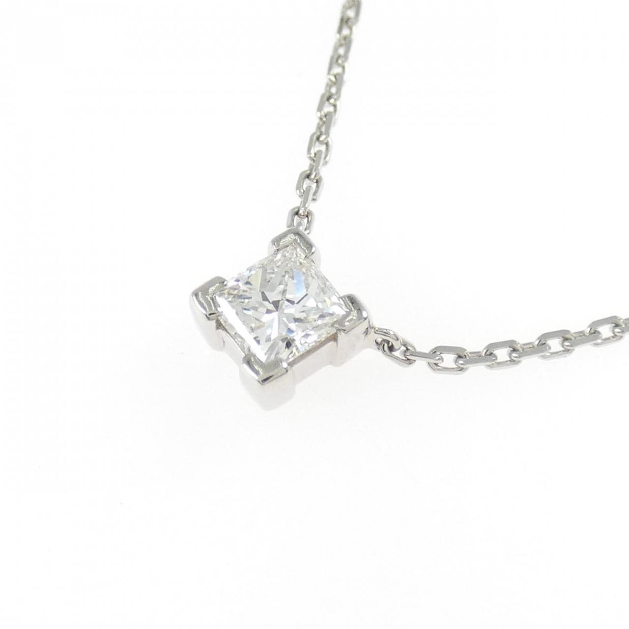 PT900/PT850 ダイヤモンド ネックレス 0.364CT F VVS2 ファンシーカット