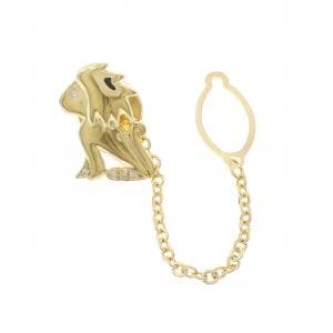 K18YG ダイヤモンド タイタック 0.03CT