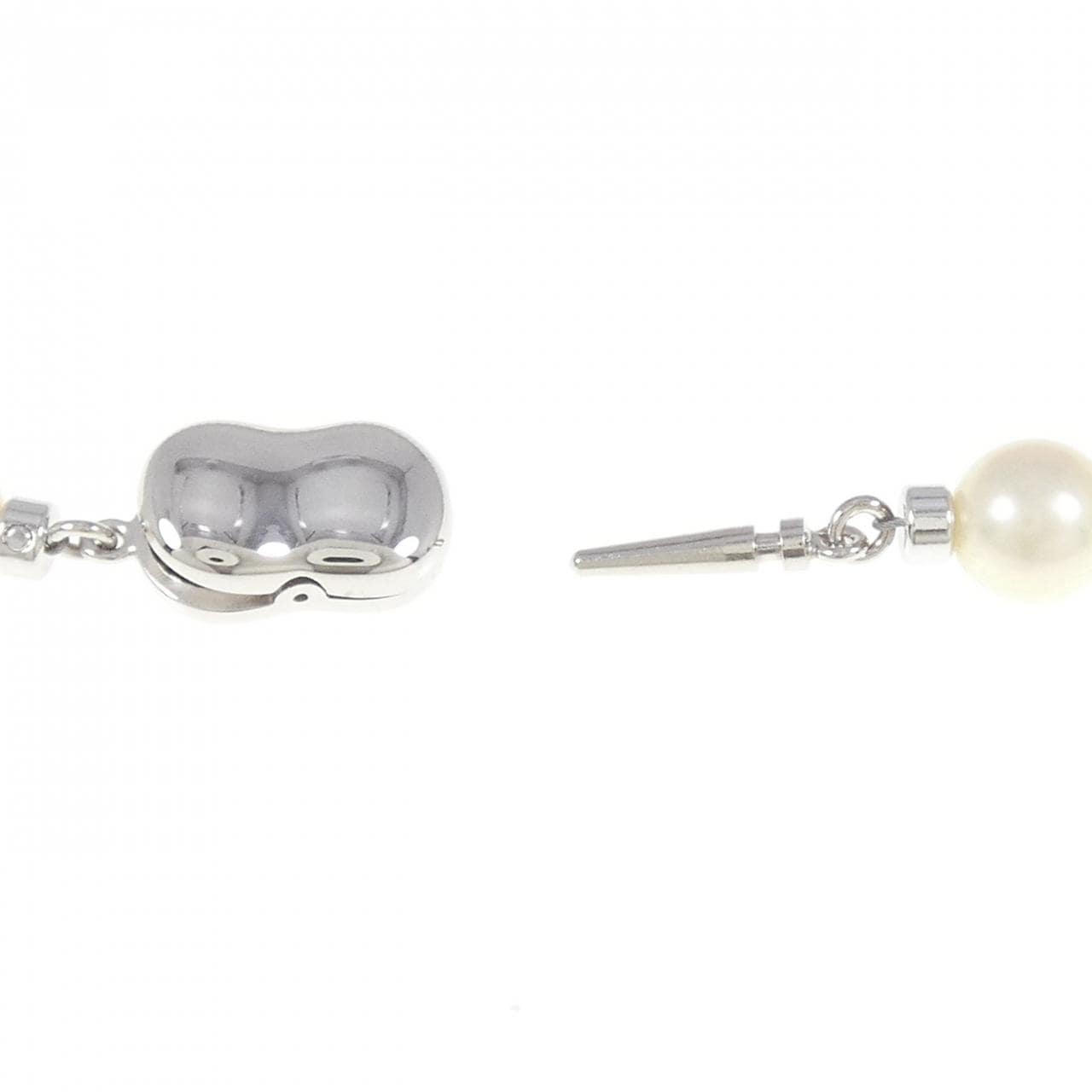 シルバークラスプ アコヤパール ネックレス 6.5-7mm