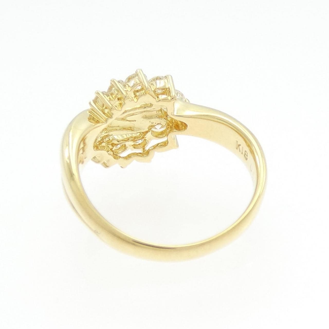 K18YG ダイヤモンド リング 0.54CT