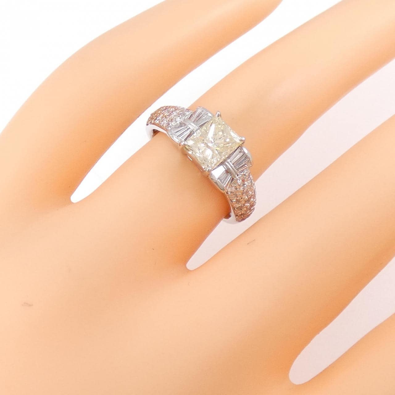 PT ダイヤモンド リング 1.08CT