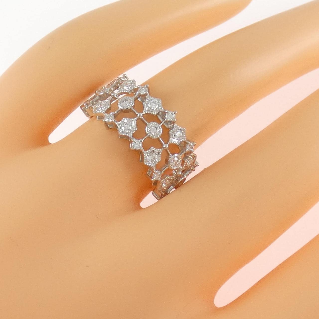 ミキモト ダイヤモンド リング 0.41CT