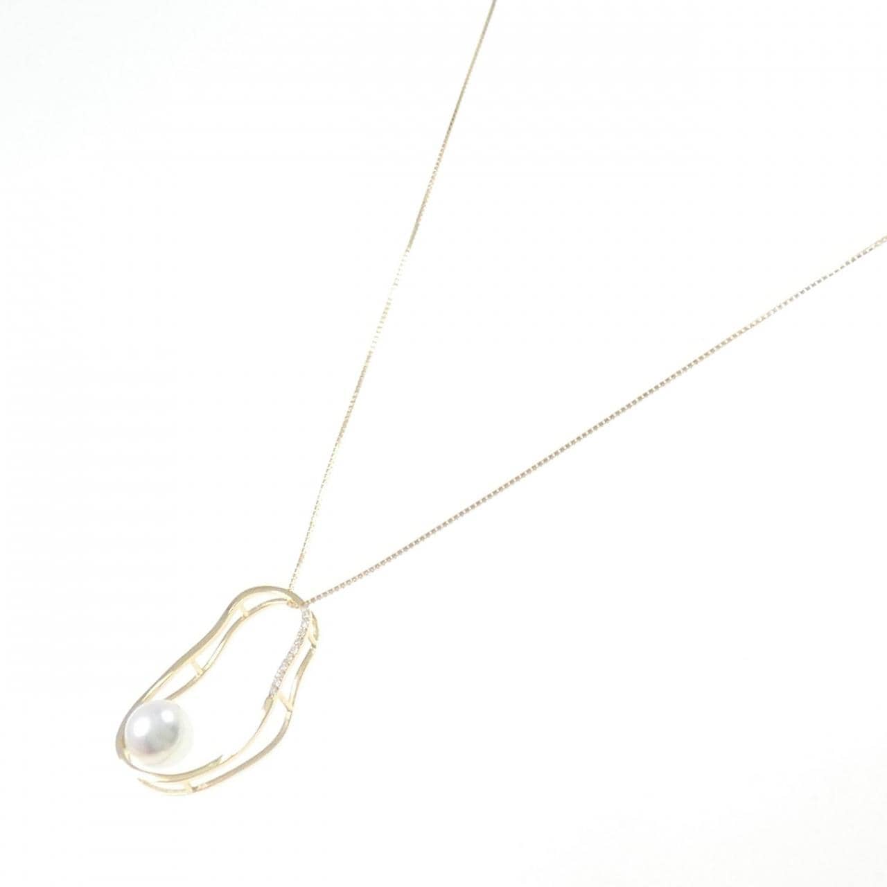 K18YG アコヤパール ネックレス 8.0mm