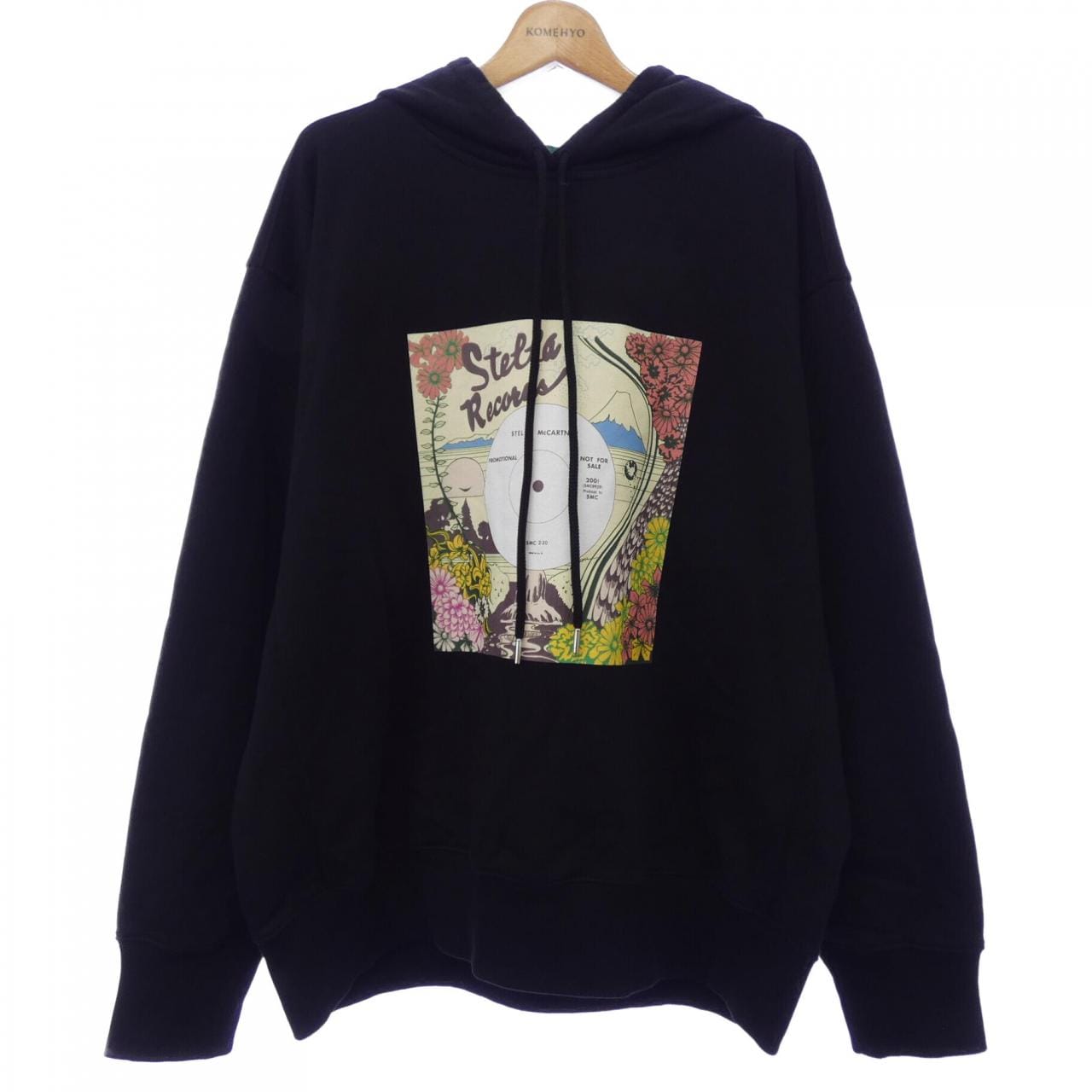 ステラマッカートニー STELLA MCCARTNEY レコードフーディ パーカー
