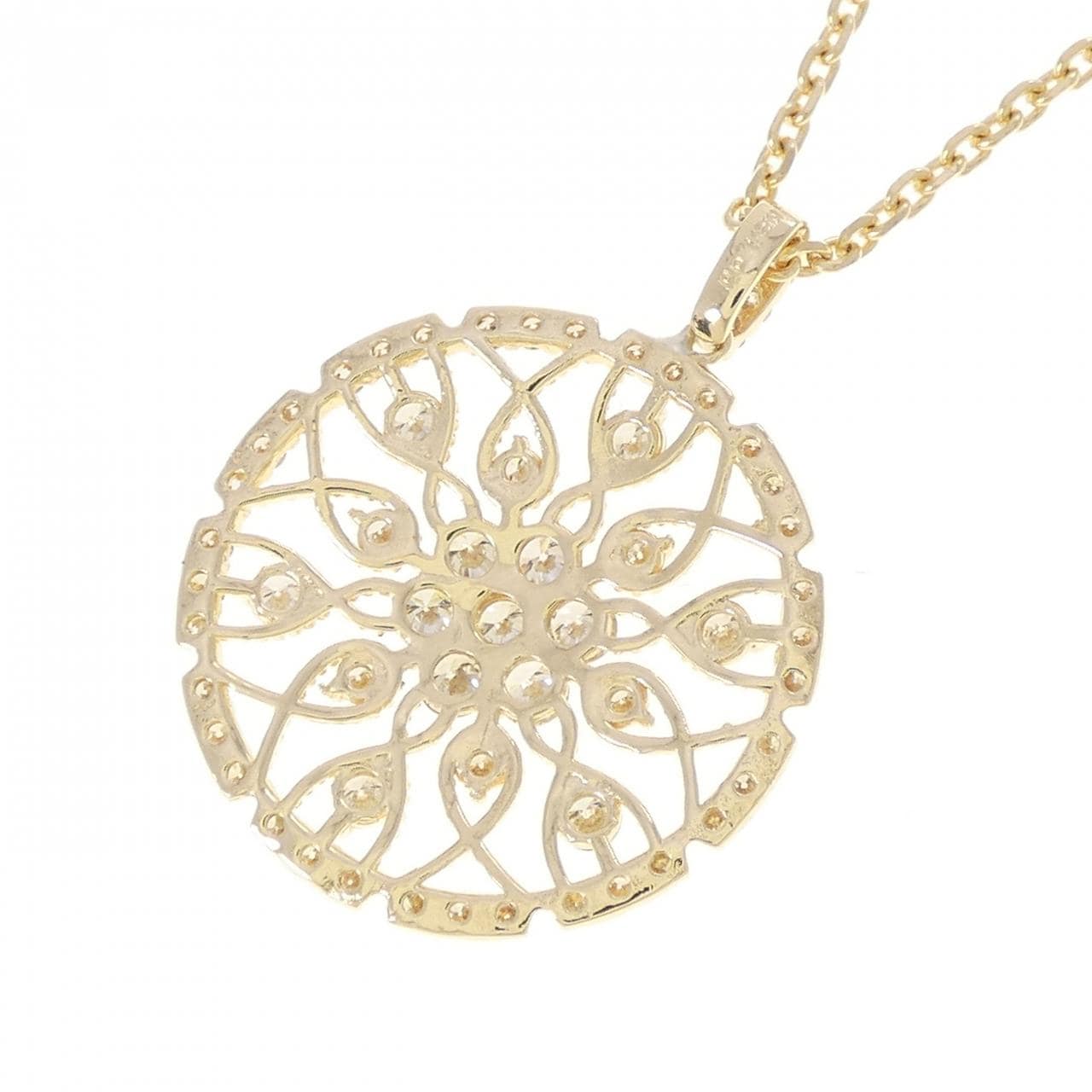 K18YG ダイヤモンド ネックレス 1.00CT