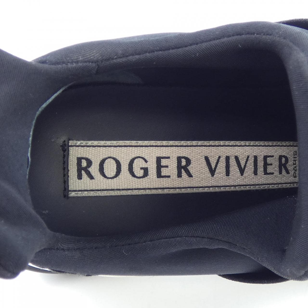 ロジェヴィヴィエ ROGER VIVIER ヴィヴ ラン　ストラスバックル スニーカー