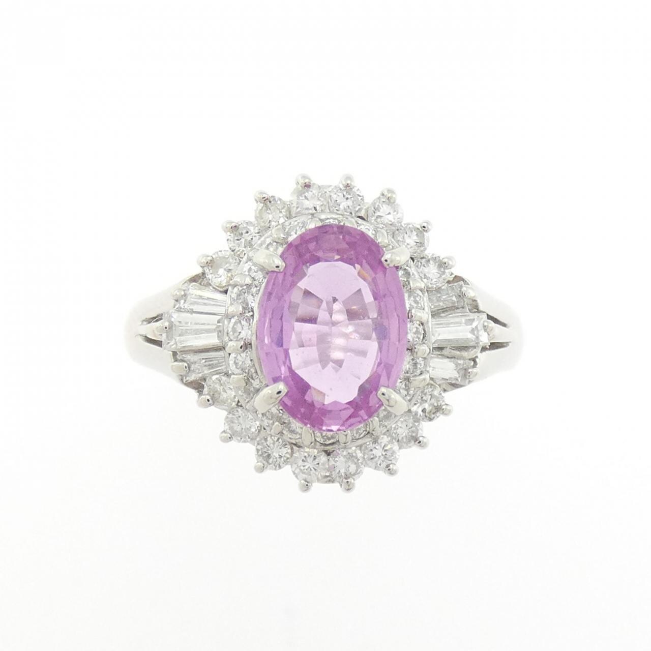 PT850 サファイヤ リング 1.46CT スリランカ産