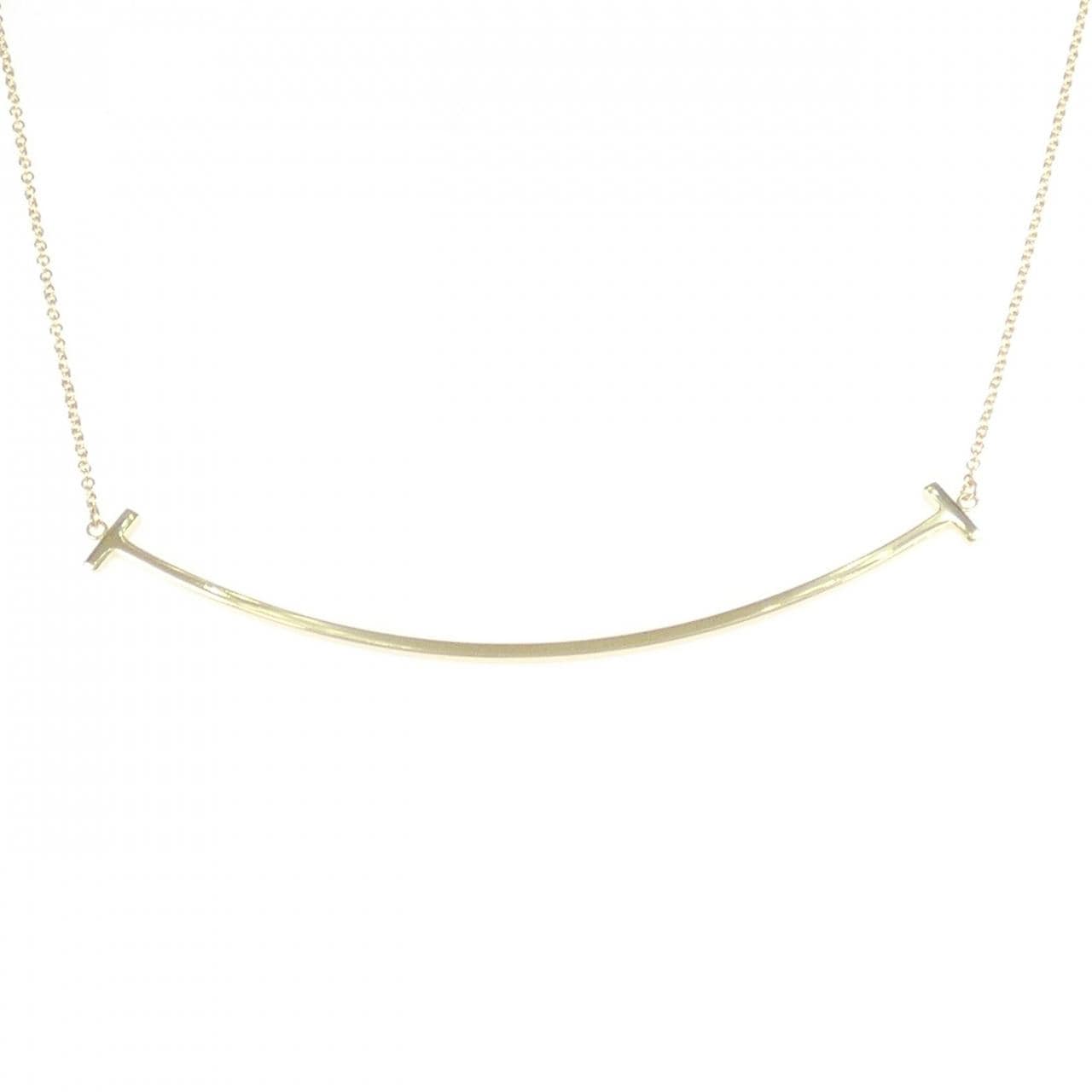 ティファニー Tスマイル ラージ ネックレス