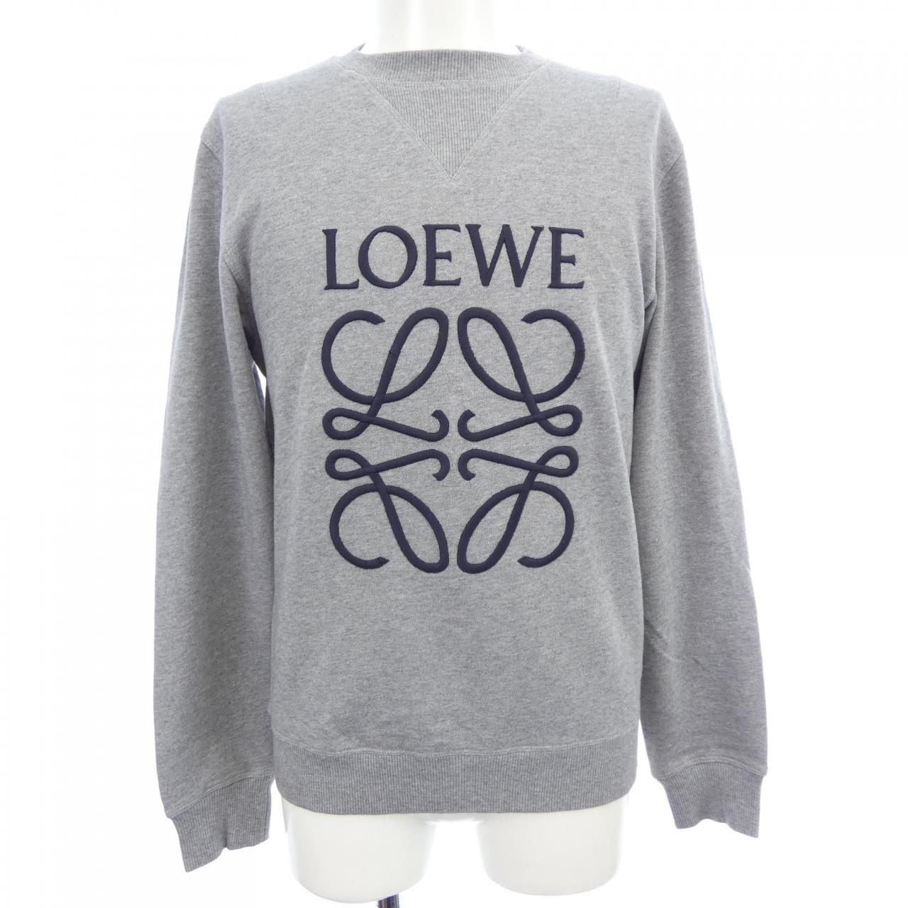 ロエベ LOEWE アナグラム ANAGRAM エンブロイダリークルーネック H6169410OF スウェット