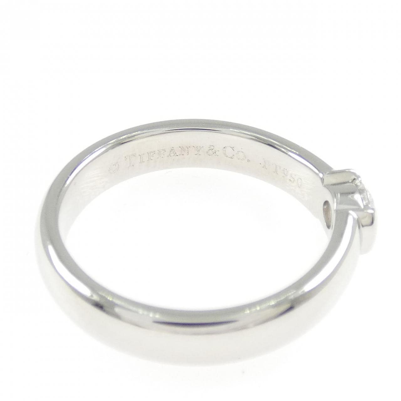 ティファニー ドッツ リング 0.19CT D VVS2 3EXT