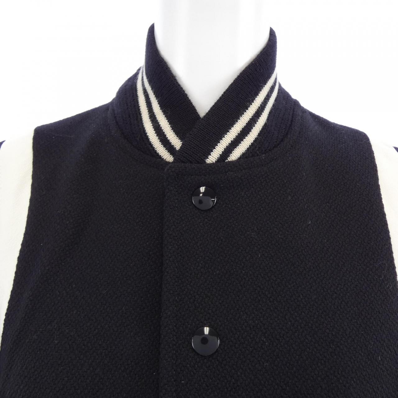 サンローラン SAINT LAURENT テディジャケット 376283 YYD80 ブルゾン