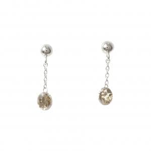 K18WG ダイヤモンド ピアス 0.50CT