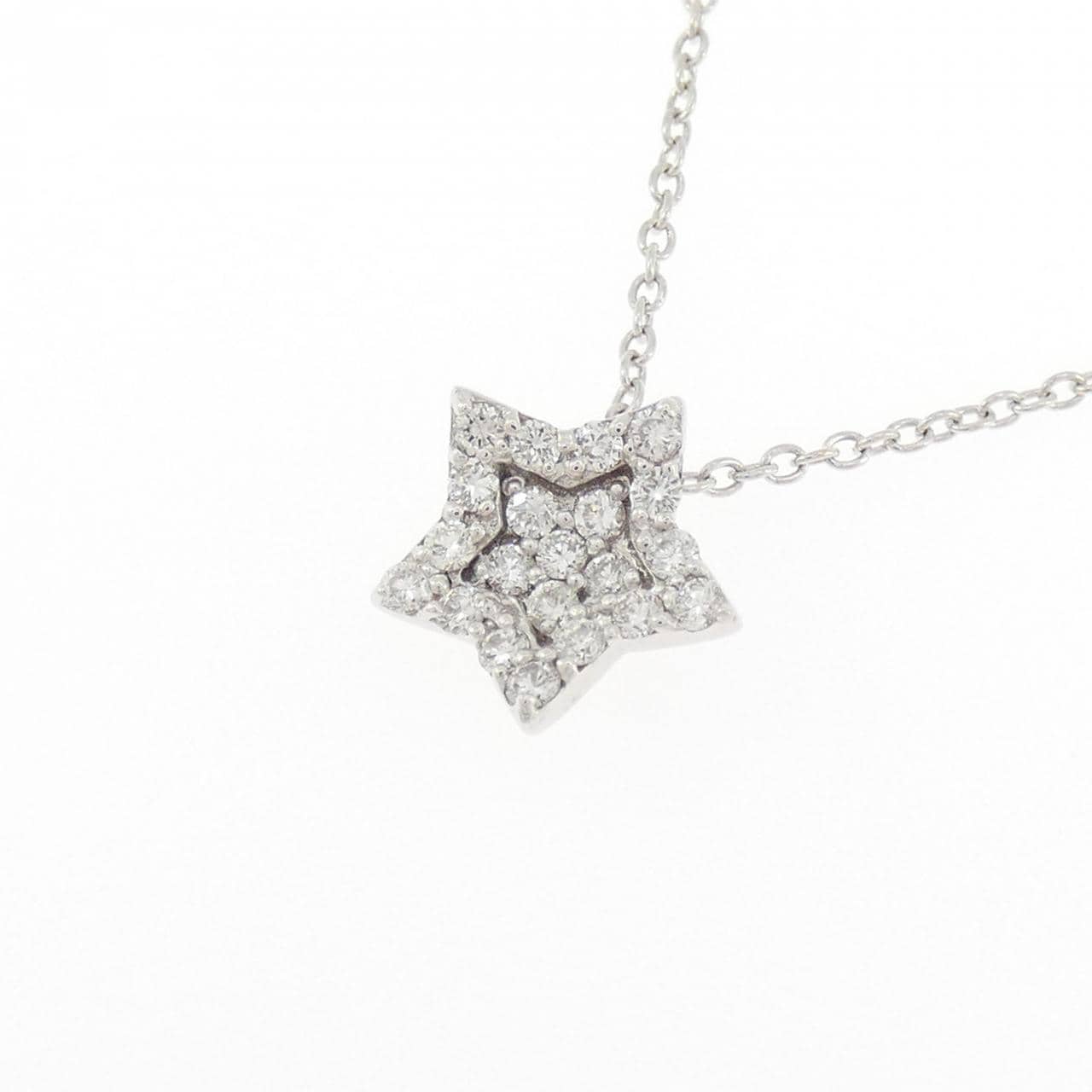 ポンテヴェキオ ダイヤモンド ネックレス 0.23CT