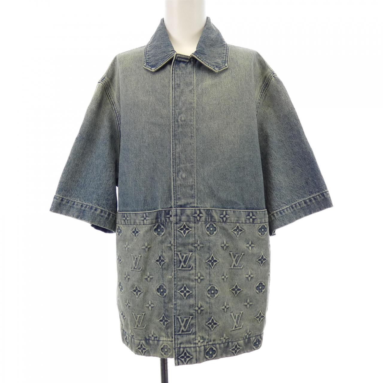 ルイヴィトン LOUIS VUITTON ショートスリーブデニムワークウエアシャツ HOS46WY38 デニムジャケット