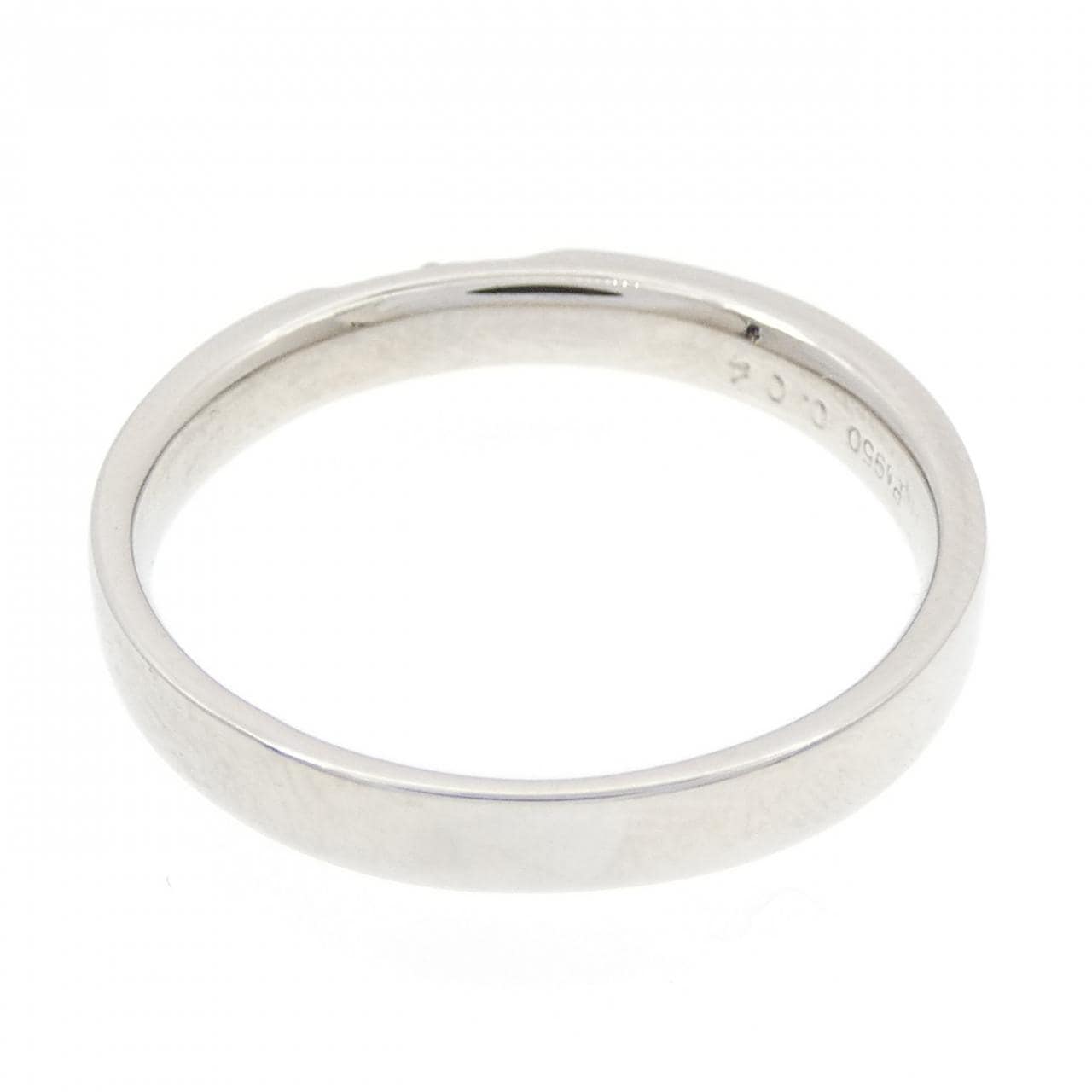 PT950 ダイヤモンド リング 0.04CT