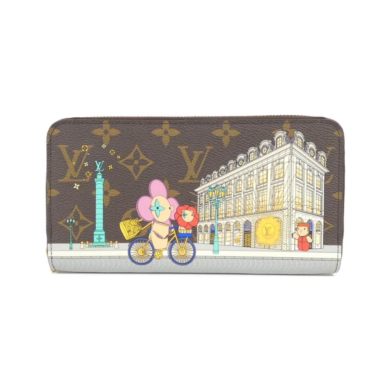 ルイヴィトン モノグラム(ヴィヴィエンヌ ホリデイ) ジッピー ウォレット M81544 財布