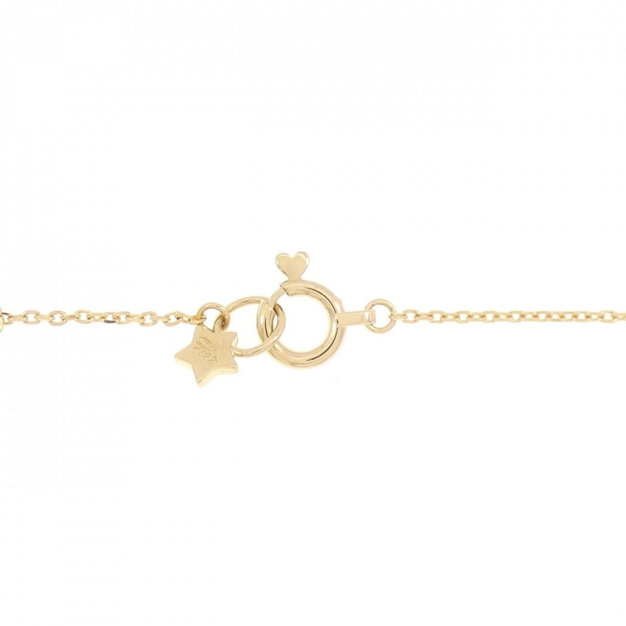 MOON SETTING DIAMOND BRACELET(2ZU0553)K18 ブレスレット