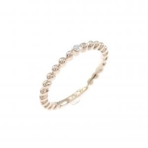 K10PG ダイヤモンド ピンキーリング 0.01CT