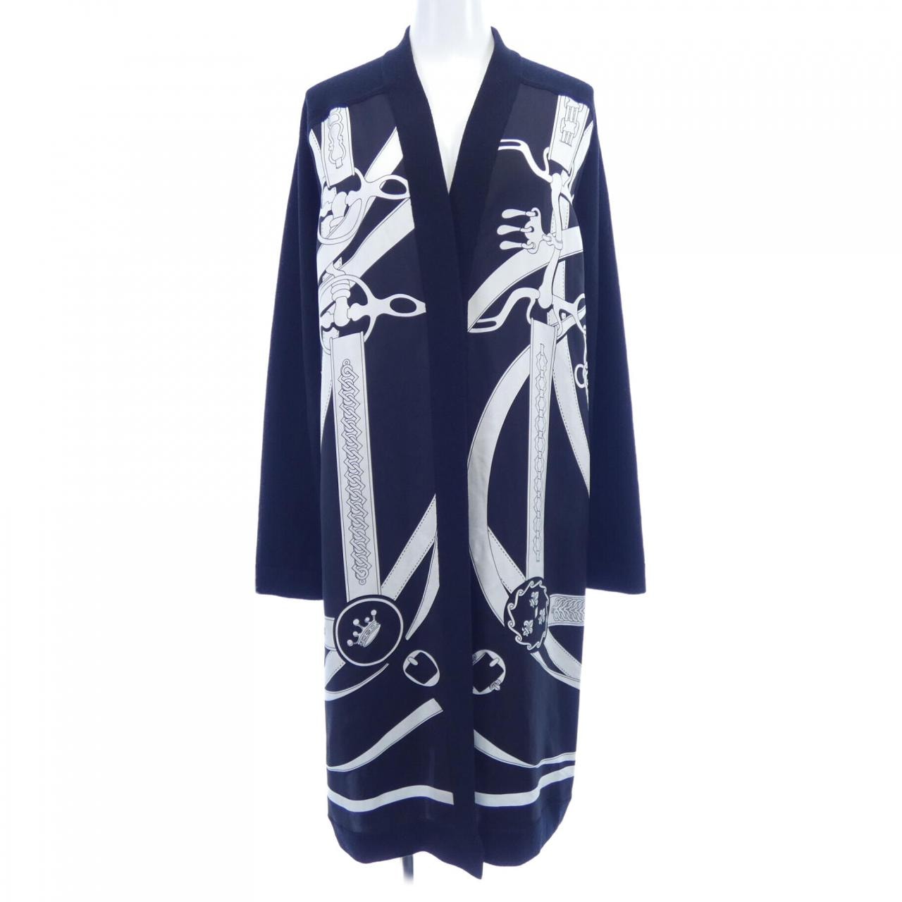 エルメス HERMES LA PROMENADE DU MATIN 2H2817DT ロングカーディガン