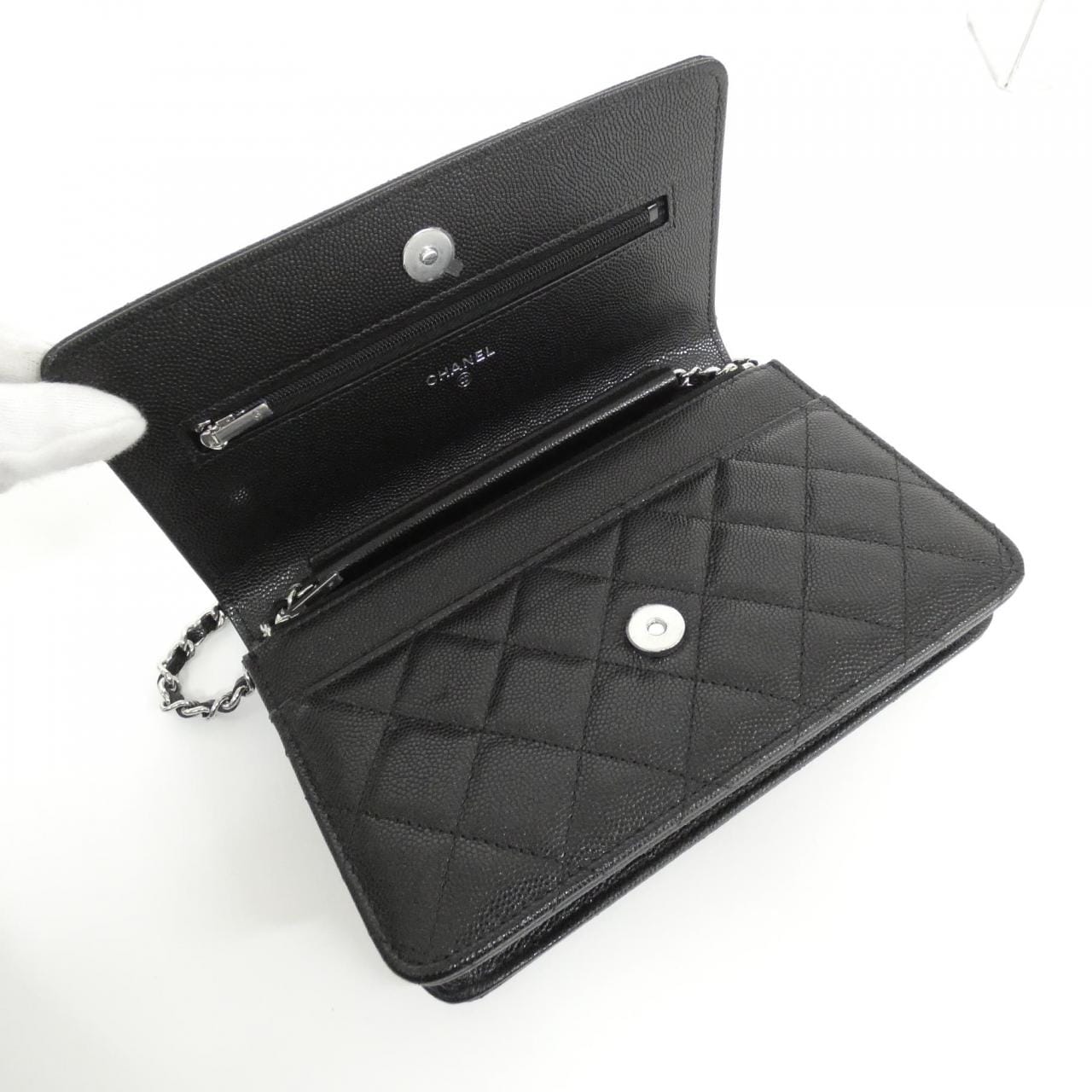 【未使用品】シャネル AP3723 チェーンウォレット