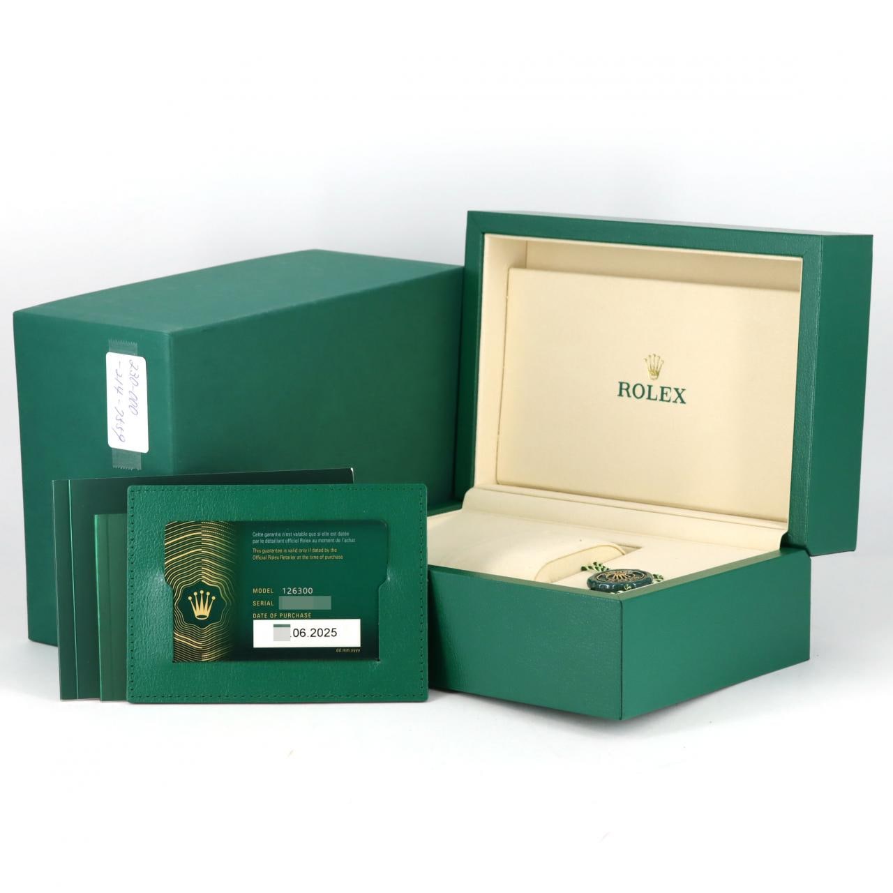 ロレックス デイトジャスト 126300 SS 自動巻 ランダム番