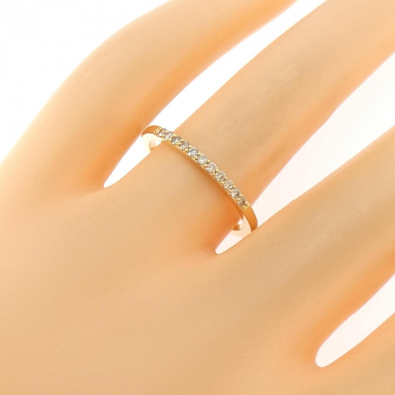 ジーエスティービー ダイヤモンド リング 0.10CT