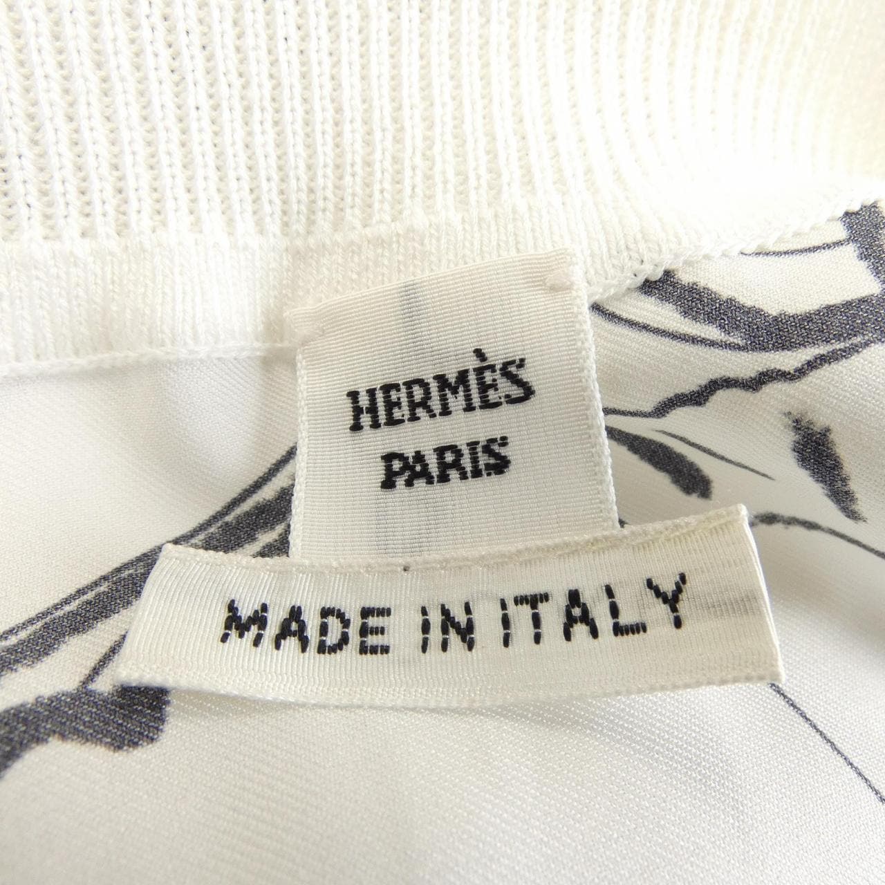 エルメス HERMES エクスリブリス アマン リヴェ Ex-Libris a Main Levee 6E2809DN カーディガン