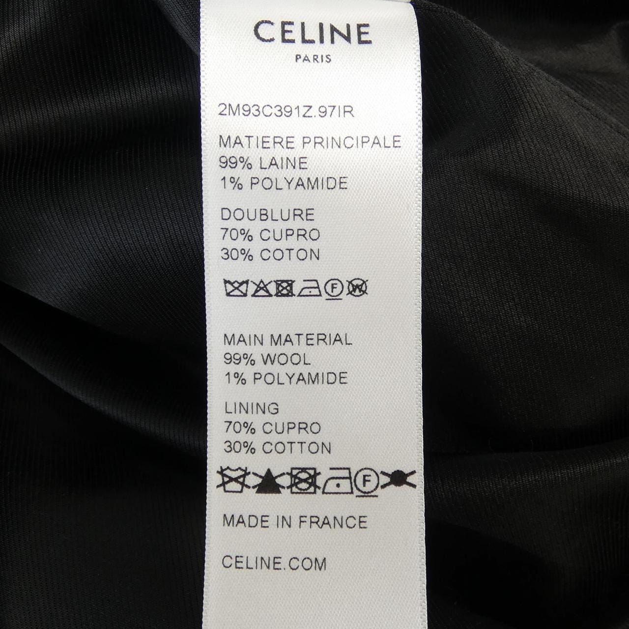 セリーヌ CELINE シックスティーンコート 2M93C391Z コート
