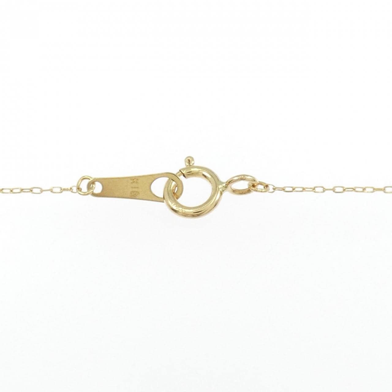 K18YG ダイヤモンド ネックレス 0.10CT