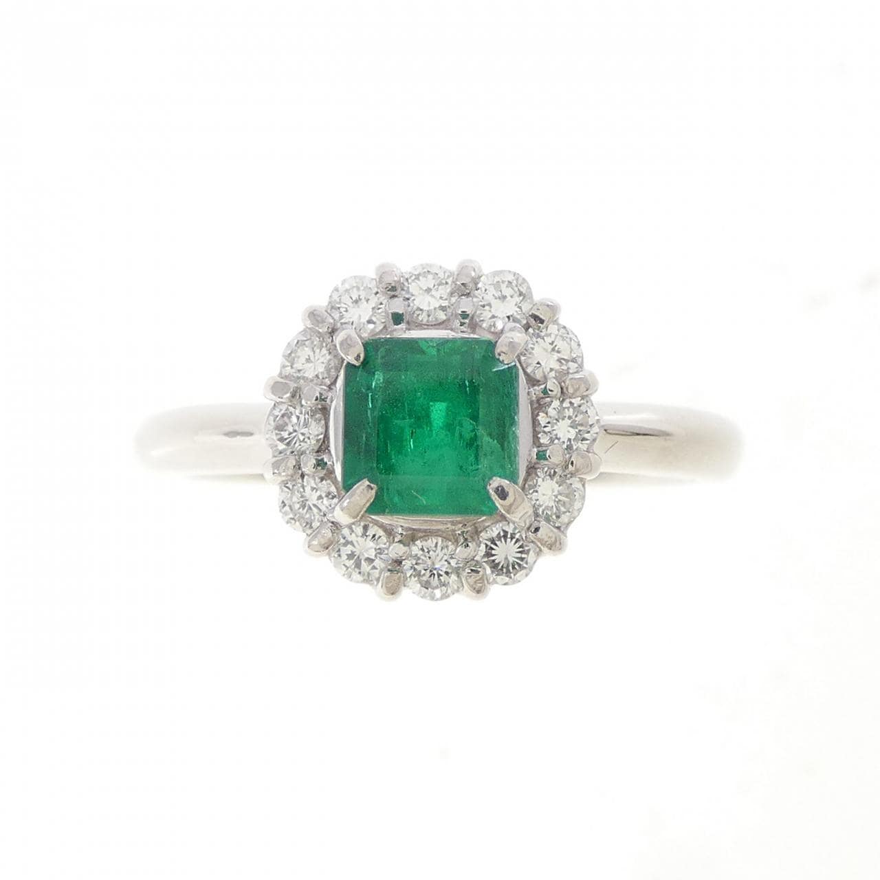 PT900 エメラルド リング 0.54CT